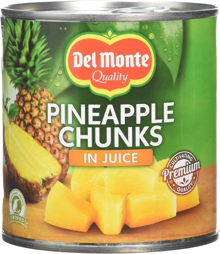 Del Monte Pineapple Chunks in Juice, 435g : Amazon.co.uk: Grocery