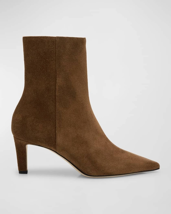 Alizze Suede Ankle Booties
