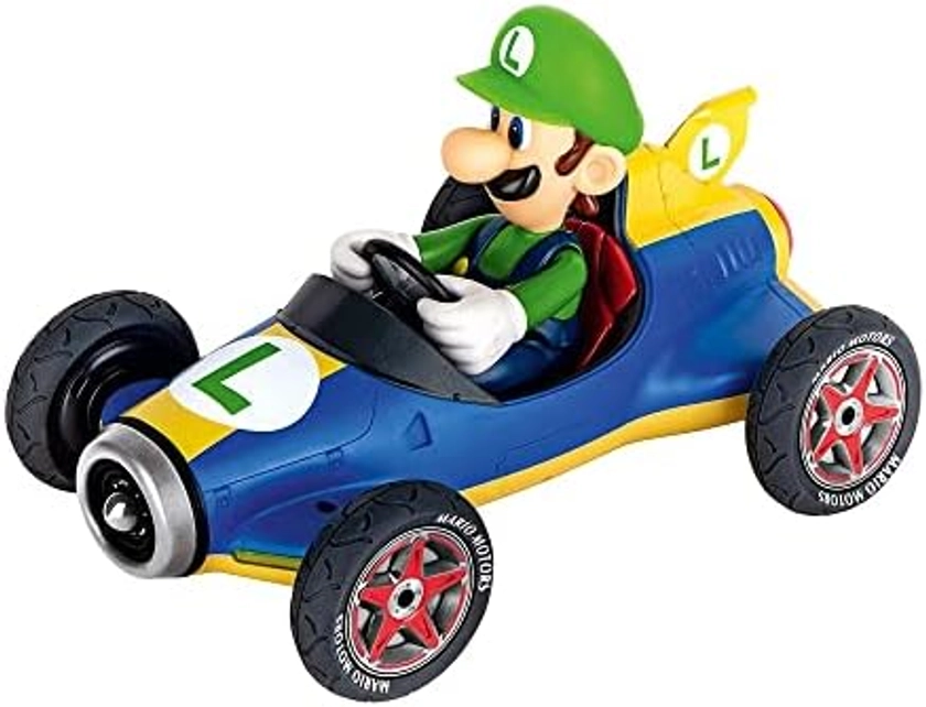 Carrera RC Mario Kart Mach 8 avec figurine de Luigi – Véhicule radiocommandé avec batterie rechargeable – Jouet pour enfants à partir de 6 ans, 370181067, coloré : Amazon.com.be: Jouets