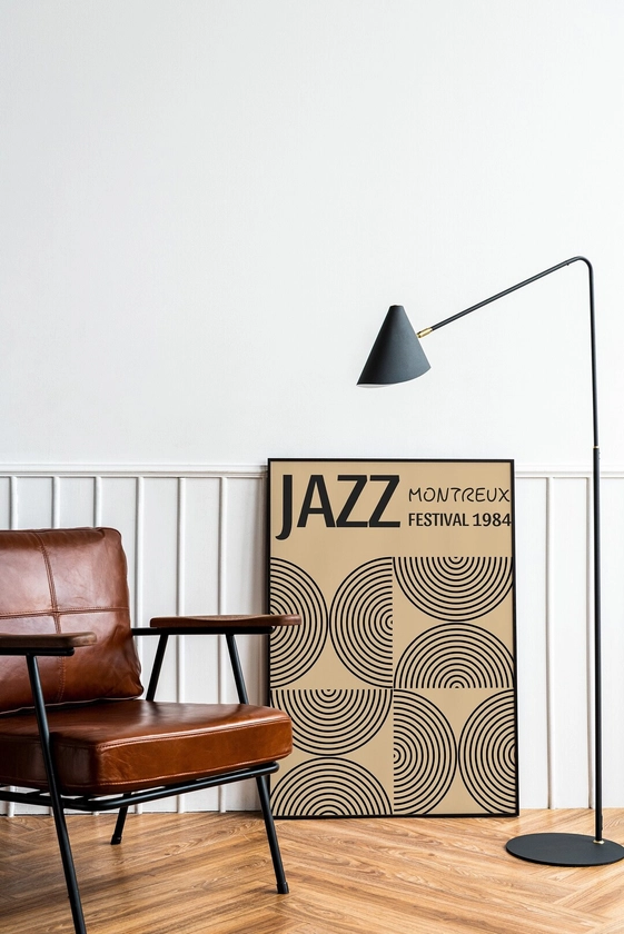 Jazz Festival Printable Wall Art, Jazz Festival Poster Print, Retro Jazz Music Print Digitale Download, Mid Century Moderne Poster - Etsy Nederland