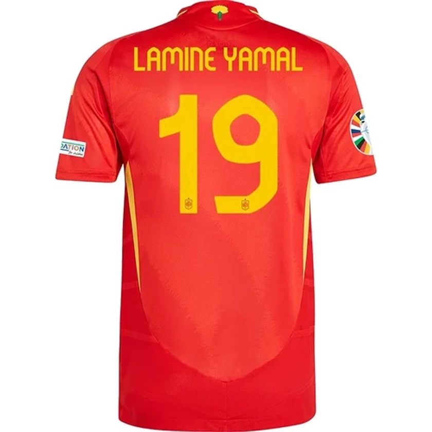 Lamine Yamal Spain Home YOUTH 24-25 Jersey | Soccer Shop Club