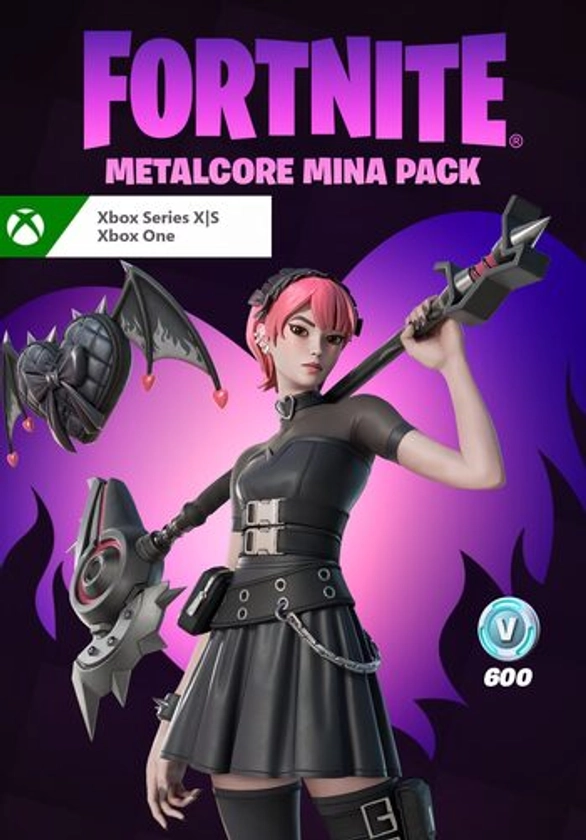 Buy Fortnite - Metalcore Mina Pack + 600 V-Bucks (DLC) Xbox key! Cheap price | ENEBA