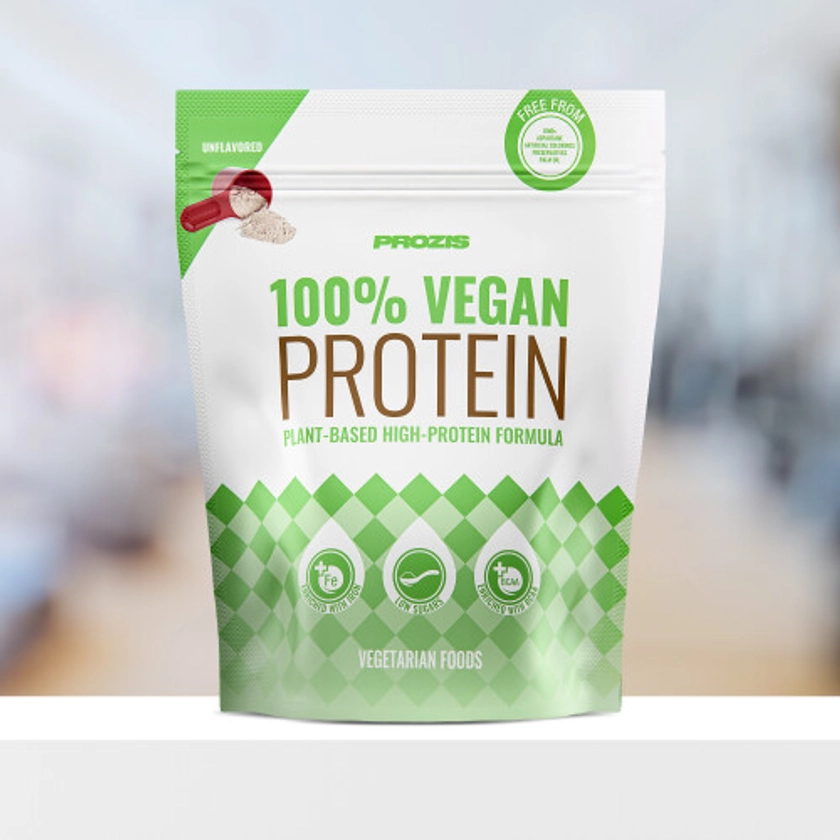 100% Protéines Végétaliennes 900 g - Alimentation Diététique | Prozis