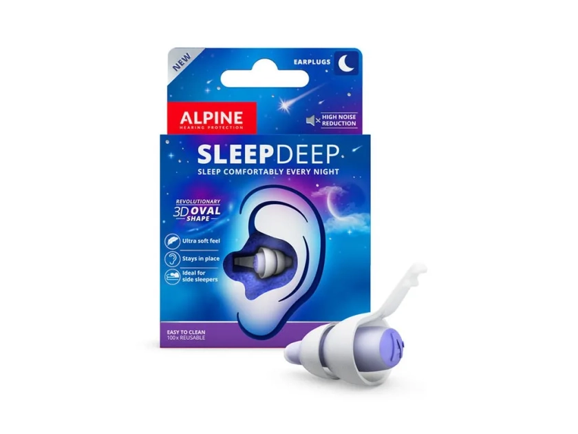 Alpine SleepDeep špunty do uší 1 pár