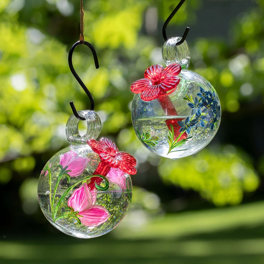 Birth Month Flower Hummingbird Feeder