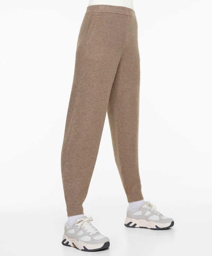 Pantalon en maille jogger | OYSHO France