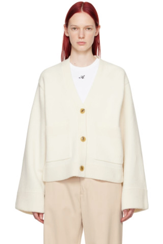 Axel Arigato - Off-White Memory Relaxed Cardigan