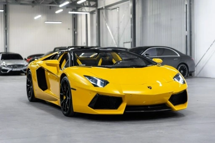 Lamborghini Aventador Roadster LP700-4. 6.5l V12