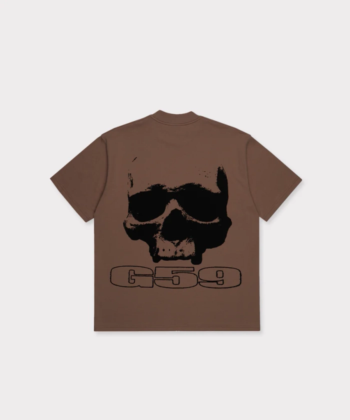 G59 LOGO TEE (BROWN)