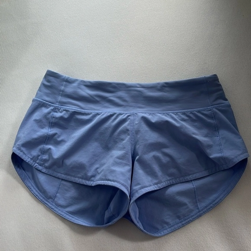 Lululemon blue Speed up shorts 2.5 inch
