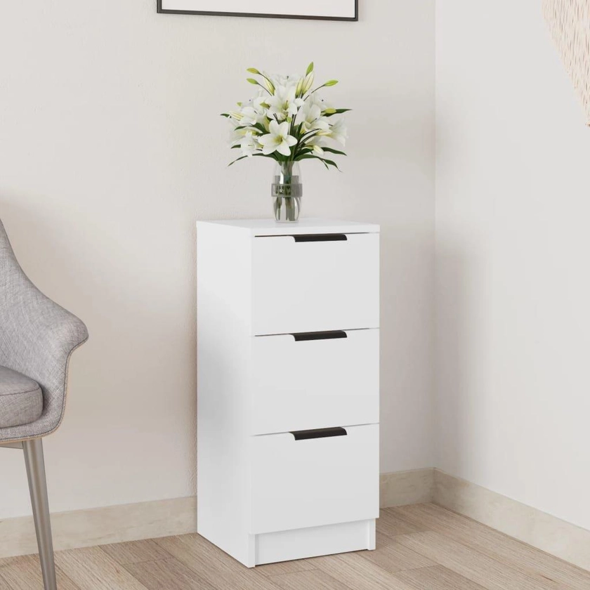 Shelves & Bookcases | Sideboard White 30x30x70 cm Engineered Wood | Berkfield Home