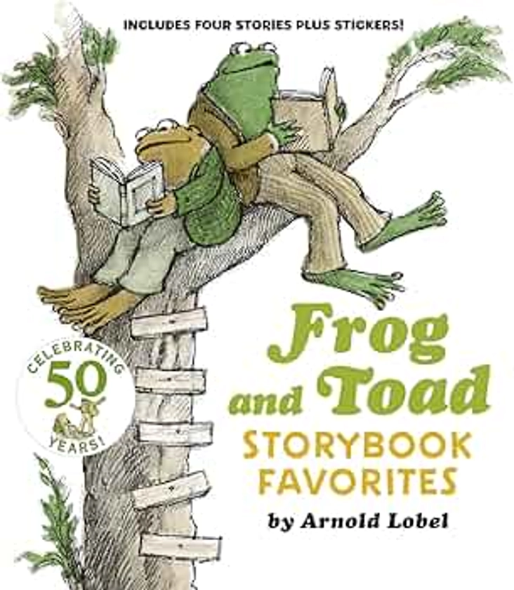 Frog and Toad Storybook Favorites: Includes 4 Stories Plus Stickers! (I Can Read Level 2)