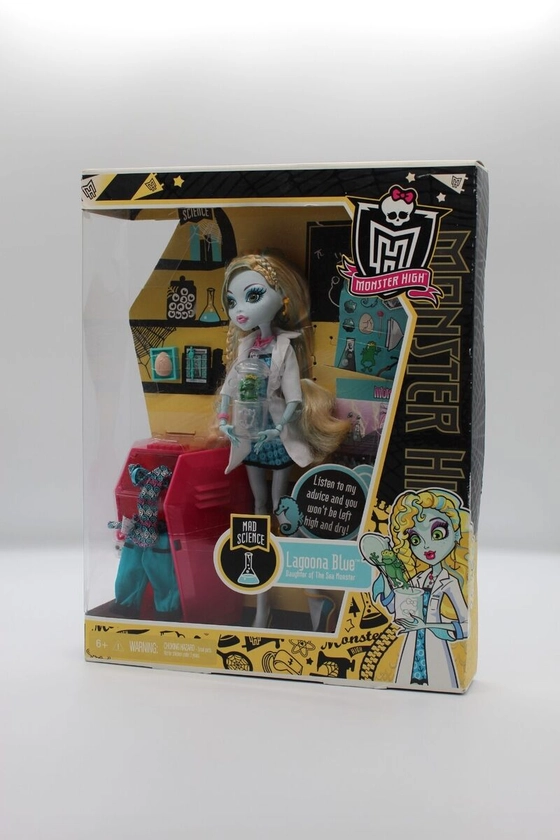 2011 Monster High Mad Science Lagoona Blue W2560