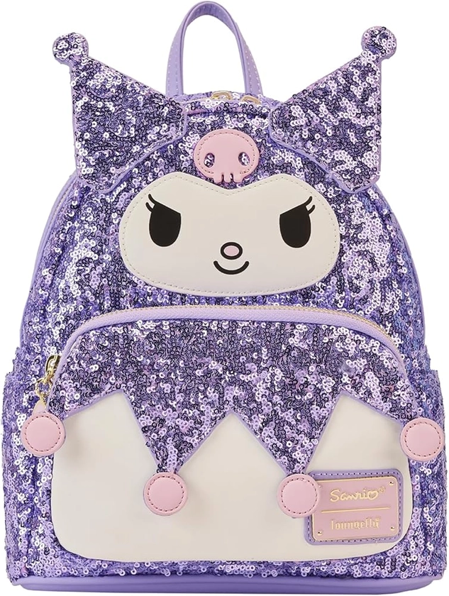 Loungefly Sanrio Sequin Kuromi Mini Backpack