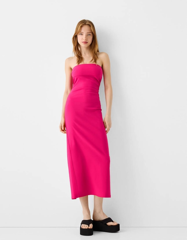 Robe midi bandeau