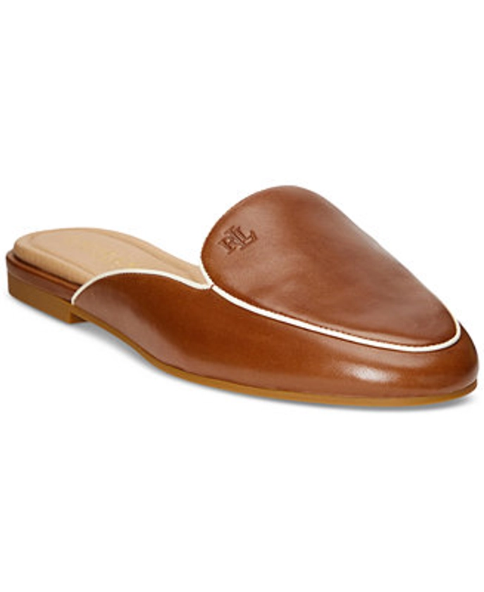 Lauren Ralph Lauren Women's Aliana II Mule Loafer Flats - Macy's