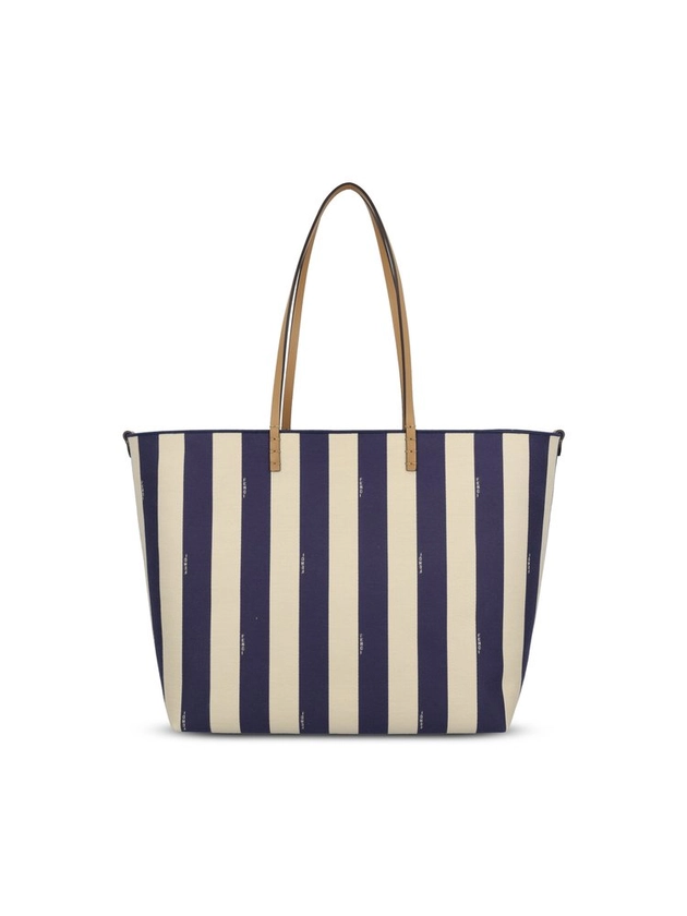 Fendi Large Roll Striped Reversible Tote Bag