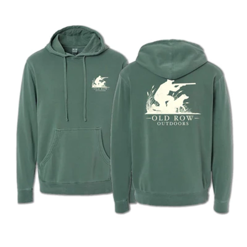 Old Row Outdoors Duck Dog Pigment Dyed Premium Hoodie