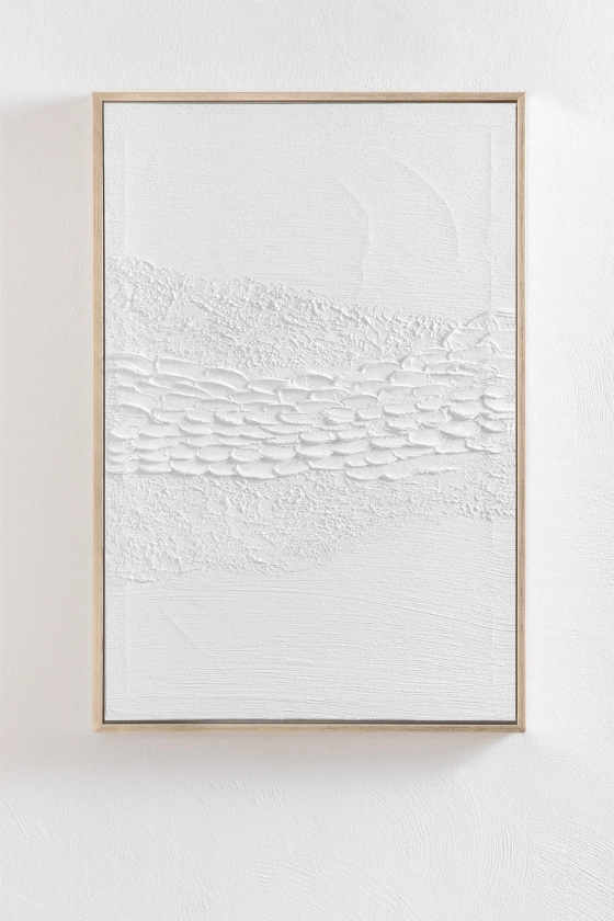 Tableau Décoratif en Relief en Plâtre (60x90 cm) Usclat
