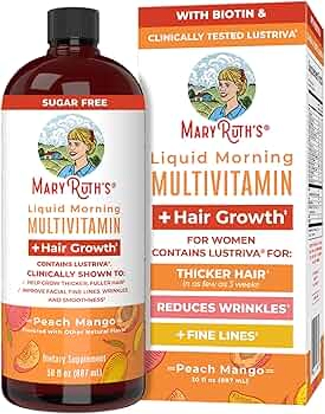 Multivitamin for Women Men & Kids | Vegan, Sugar Free | Womens Multivitamin & Multimineral | Vitamins for Women | Beauty & Energy Women's Multivitamin | Daily Multivitamins | Non-GMO | 30 Fl Oz