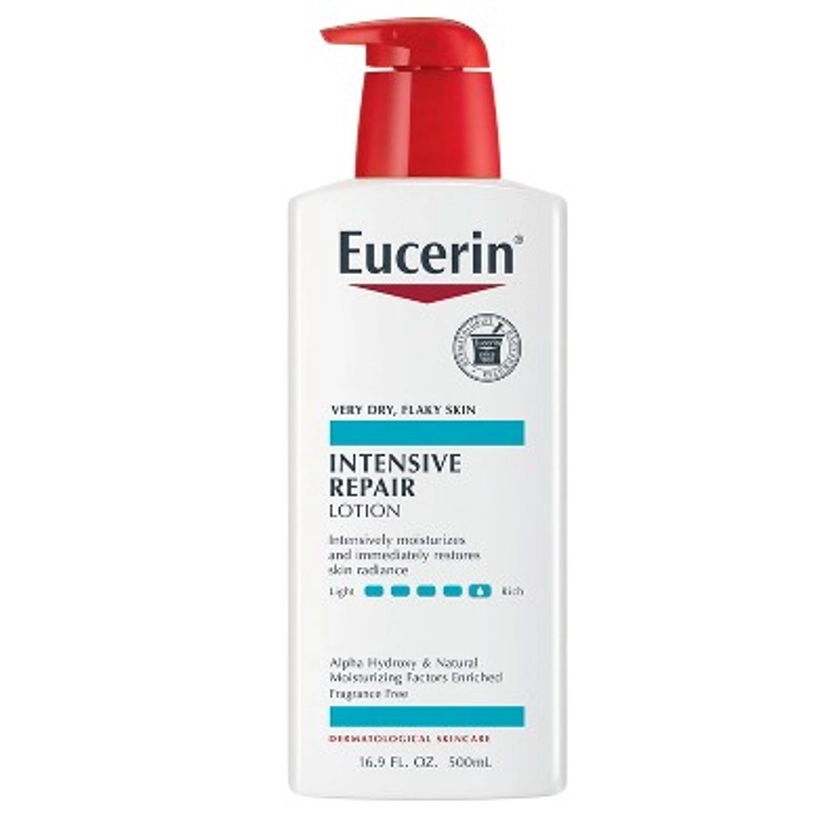 Eucerin Intensive Repair Body Lotion for Very Dry Skin Unscented - 16.9 fl oz