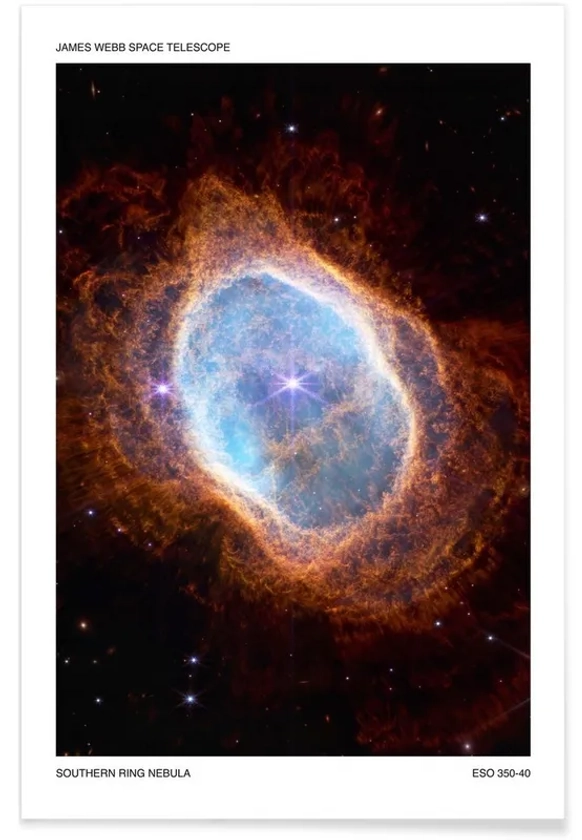 Southern Ring Nebula affiche