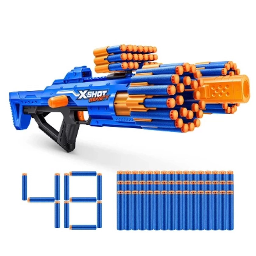 Zuru X-Shot Insanity Berzerko Foam Blaster with 48 Darts