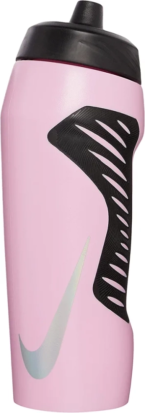 Nike Hyperfuel Water Bottle Pink Rise/Black/Black/Irid One Size