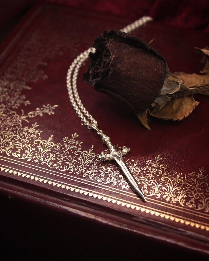 Elven Sword Pendant — HEAVY METALS JEWELLERY
