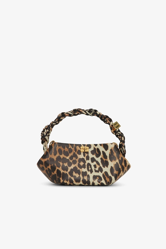 Leopard Mini GANNI Bou Bag | GANNI FR