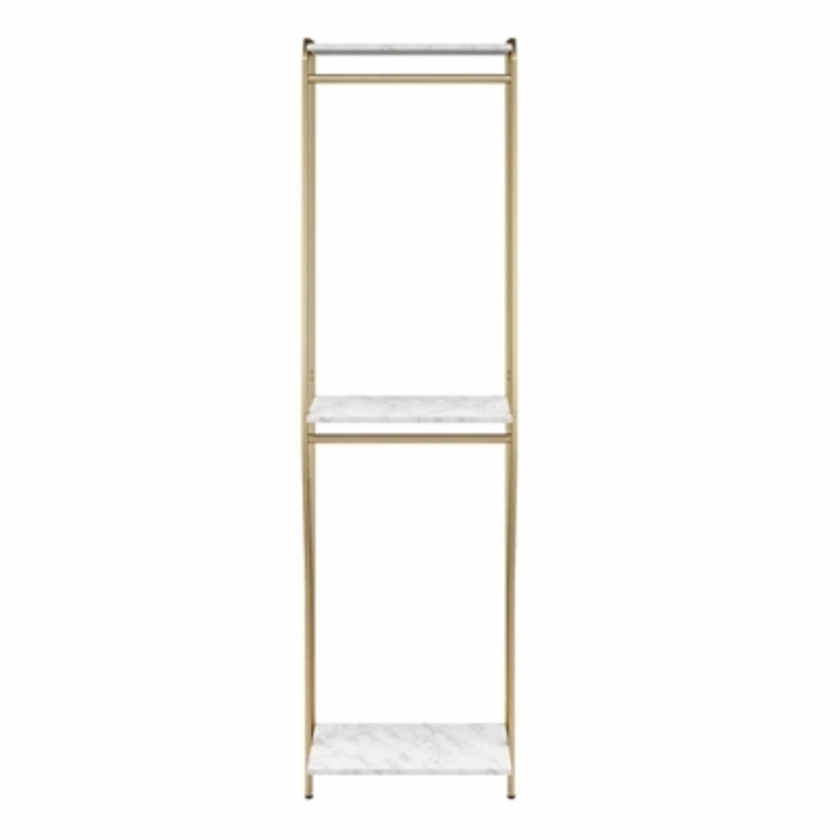 CosmoLiving by Cosmopolitan Gwyneth Closet Hanging Rods | Ashley