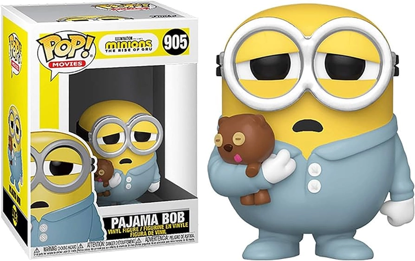 Funko Pop! Movies: Minions 2- Pajama Bob - Despicable Me: Minions - Collectable Vinyl Figure - Gift Idea - Official Merchandise - Toys for Kids & Adults - Movies Fans - Model Figure for Collectors