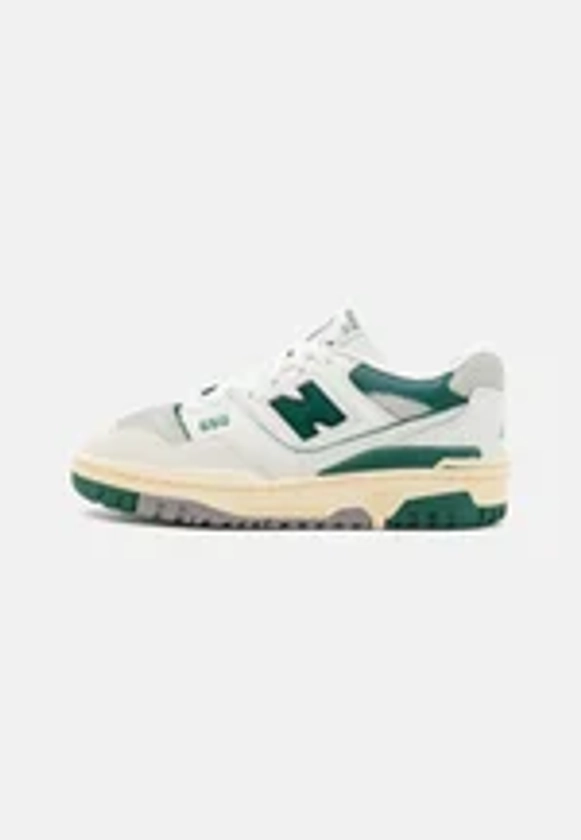 New Balance 550 UNISEX - Baskets basses - off-white/beige/green/vert - ZALANDO.FR