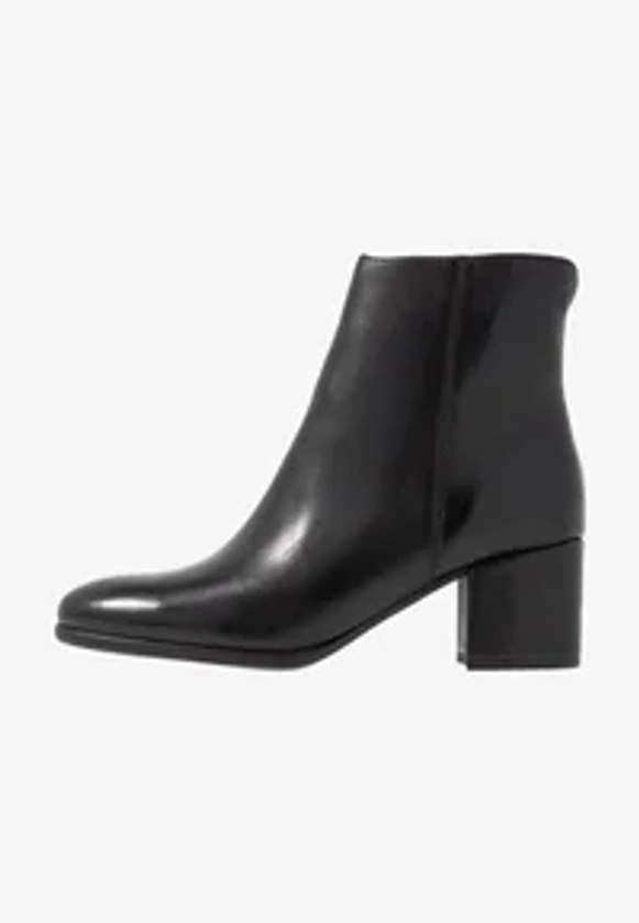 Anna Field LEATHER - Bottines - black/noir - ZALANDO.FR