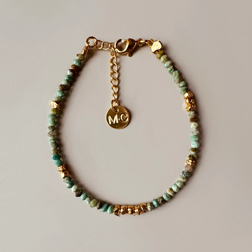 Bracelet MYSTÈRE Turquoise - Maison Clairon