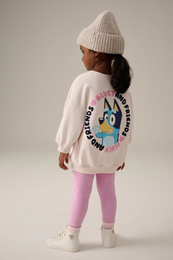 Buy Oatmeal Bluey Sweatshirt and Leggings Set (3mths-7yrs) from the Next UK online shop