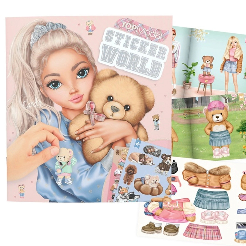 TOPModel Sticker World Team Teddy Stickerbook | Smyths Toys UK