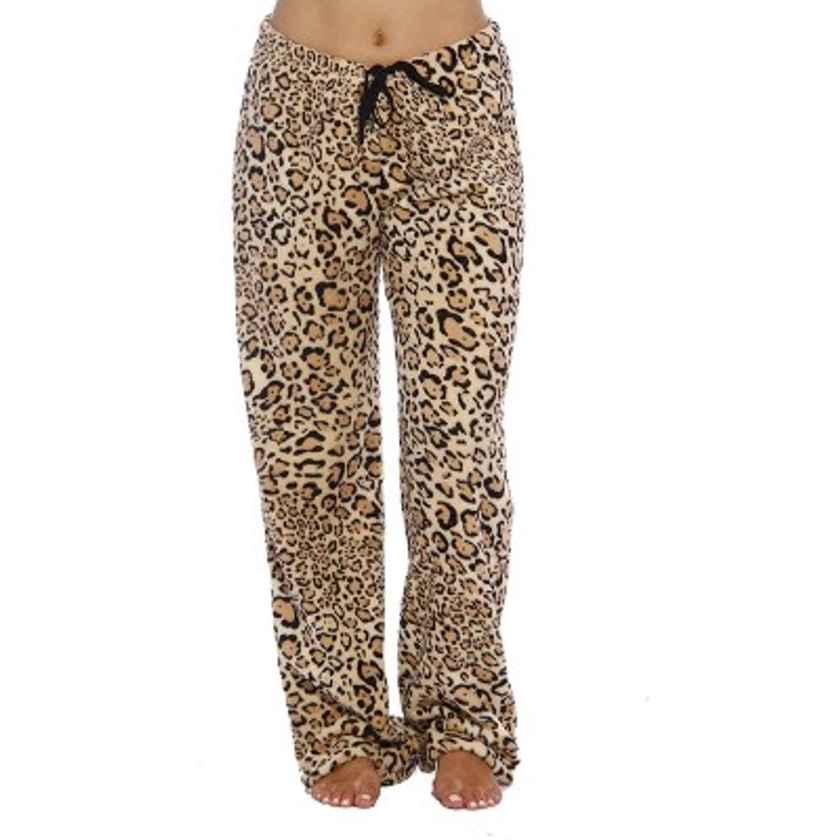 Just Love Womens Pajama Pants - Plush Fuzzy PJs for Women 6284-M