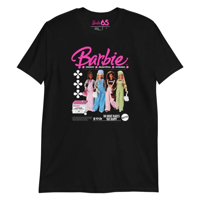 Barbie 2000's Fashion Black T-Shirt