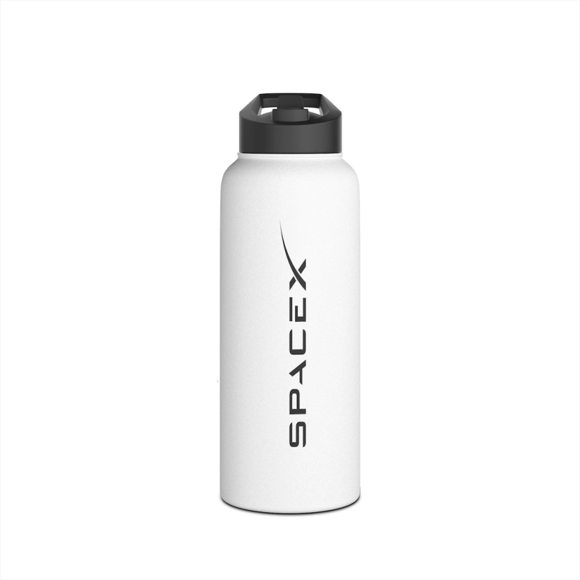 SpaceX Stainless Steel Water Bottle - 12oz, 18oz, 32oz SpaceX, ESA, NASA, Elon Musk