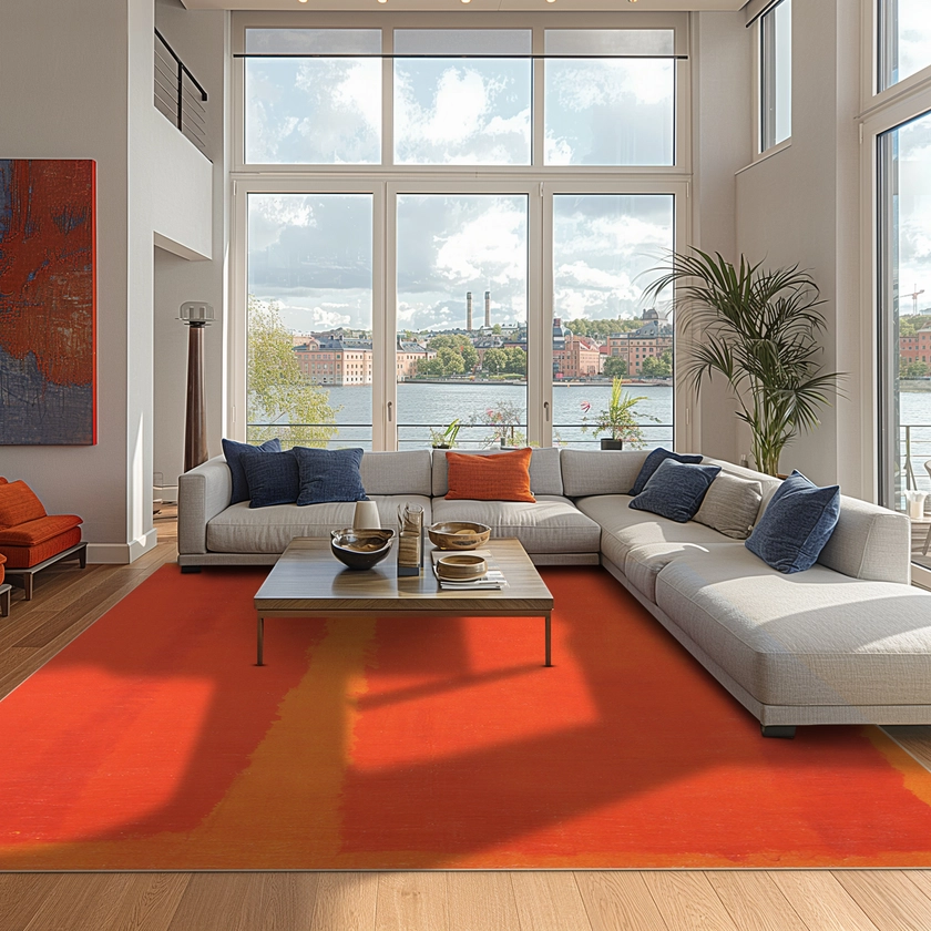 Tapis Wilton - Asti (orange)