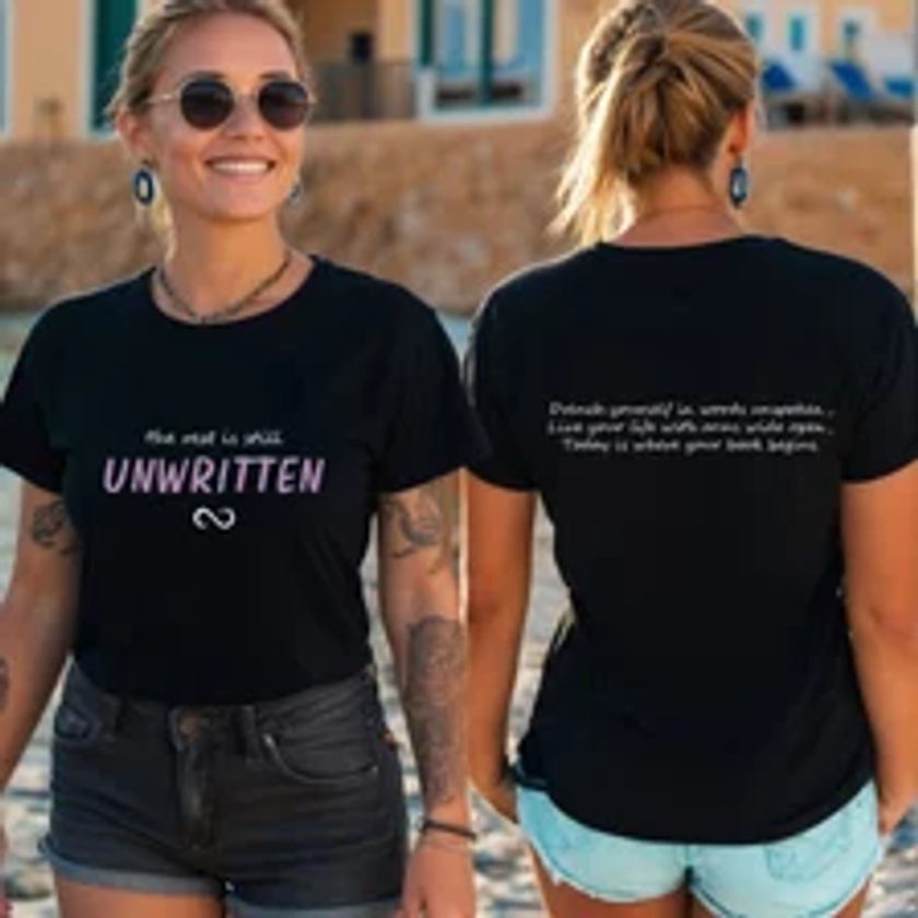 The Rest Is Still Unwritten T-Shirt, Natasha Bedingfield Shirt, Anyone But You Movie Shirt, Unwritten Song, Natasha Bedingfield Fans