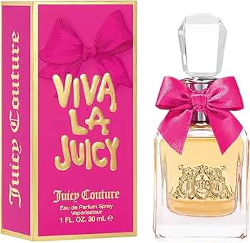 Juicy Couture, Viva La Juicy Eau De Parfum, Women's Perfume with Notes of Mandarin, Gardenia & Caramel, Fruity & Sweet Perfume for Women