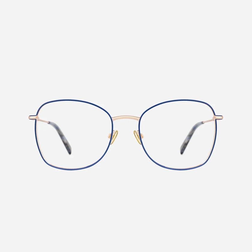 Rinske eyeglasses in Steel Blue | Optical