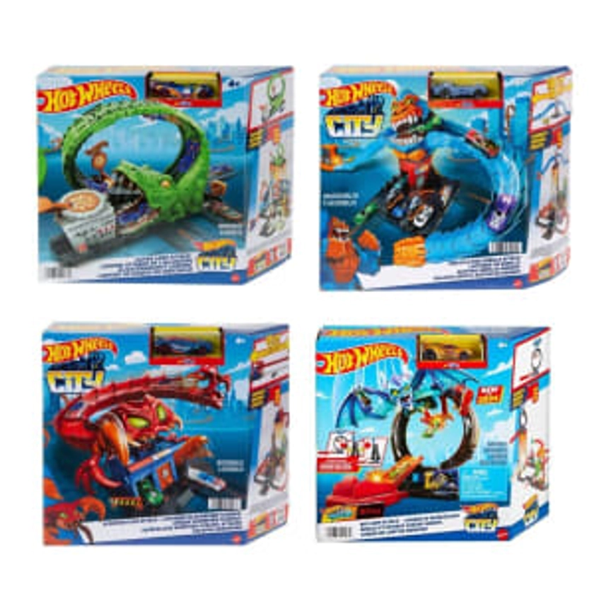 Hot Wheels City Nemesis Track Set - Assorted