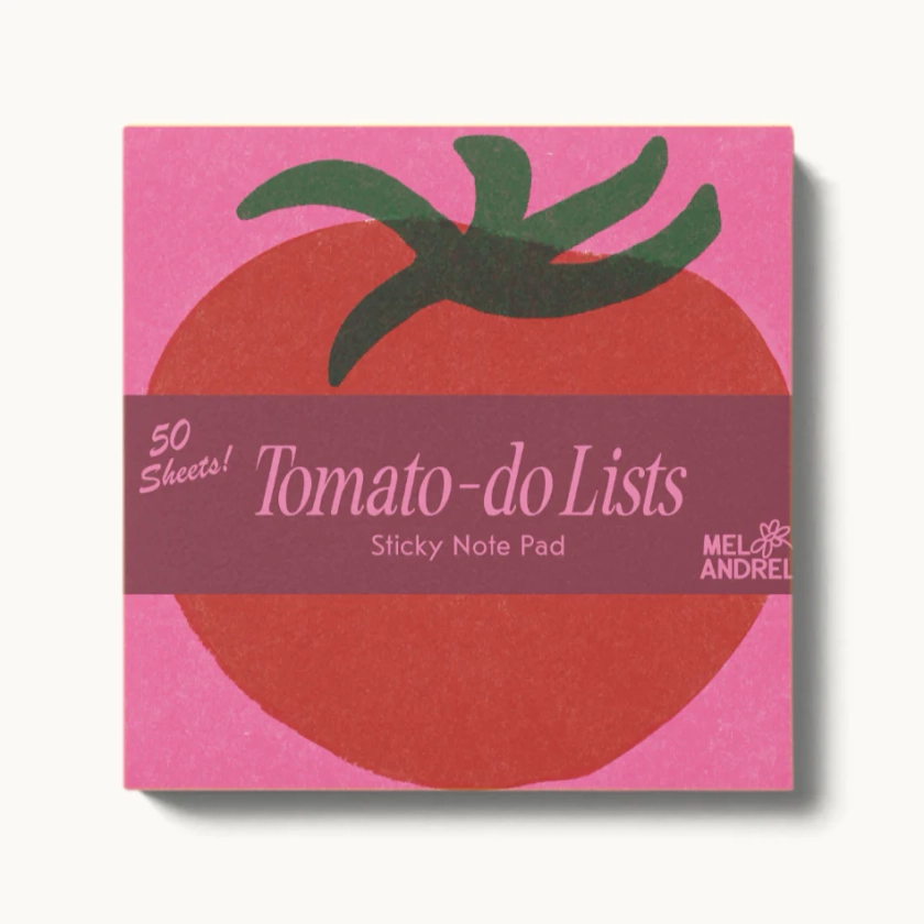 Tomato-do List Sticky Notes