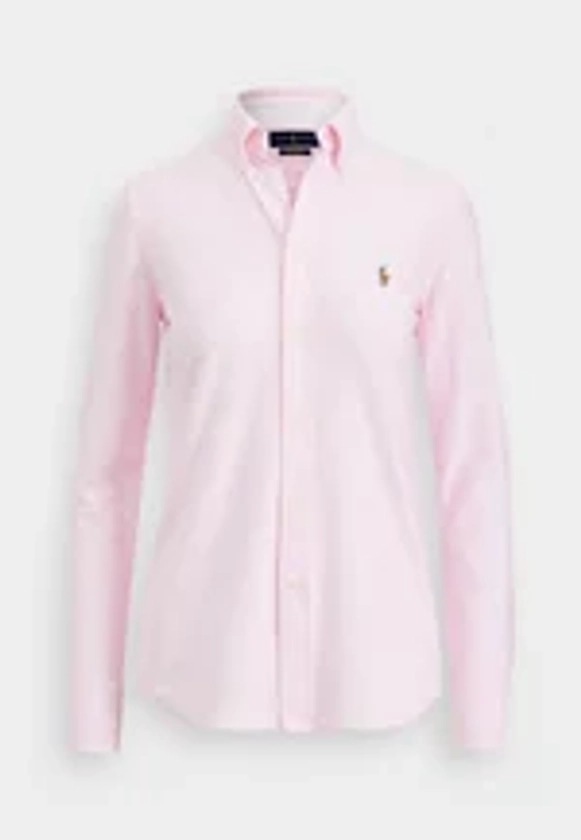 HEIDI LONG SLEEVE - Chemisier - carmel pink/white