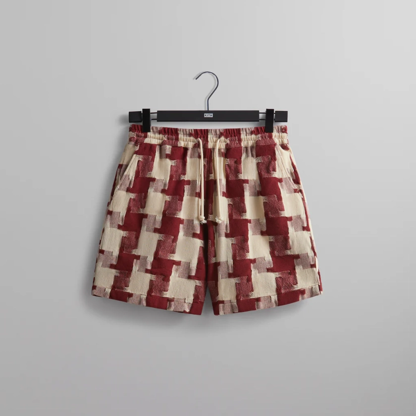 Kith Jumbo Houndstooth Mason Short - Bitters