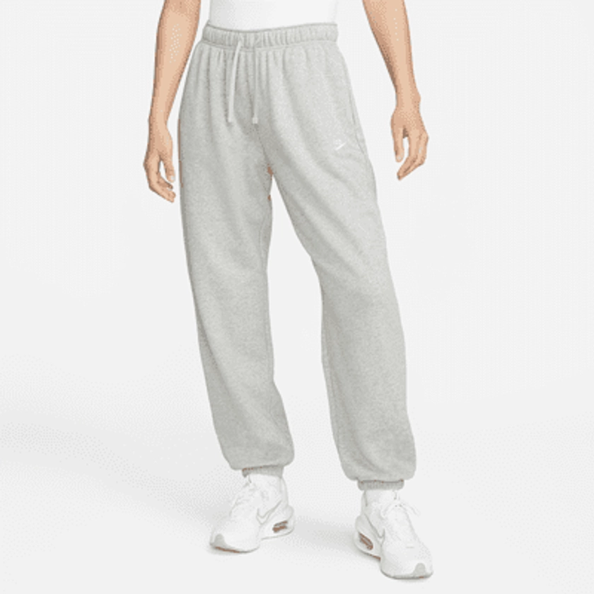 Pantalon de survêtement oversize taille mi-haute Nike Sportswear Club Fleece pour Femme