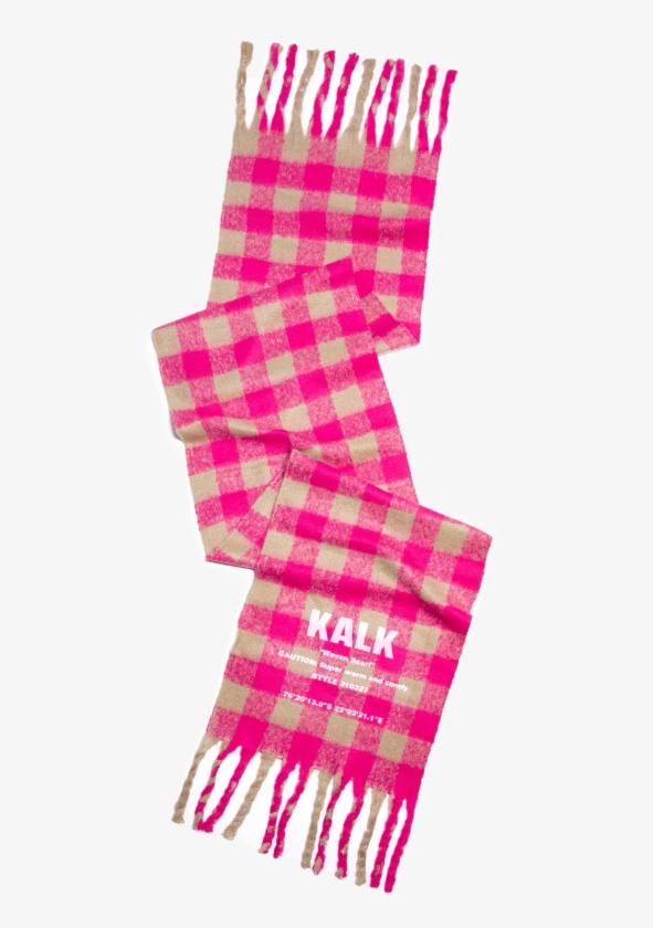 Scarf Vision Fuchsia Kalk